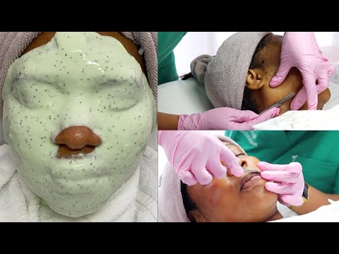 Видео: Смотреть: Полная процедура дермапланинга для лица