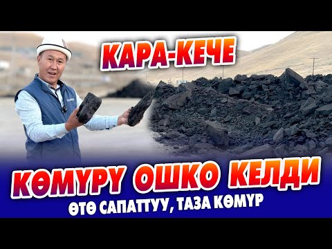 Видео: Көмүрдүн ЭҢ жакшысы КАРА-КЕЧЕ көмүрү ОШКО келди ~ Ош-Ноокат жолунун боюнда, болжол ЧЕТТРАНС ишканасы