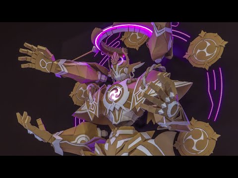Видео: 【Genshin impact】Делаем Shouki no Kami, the Prodigal  из картона