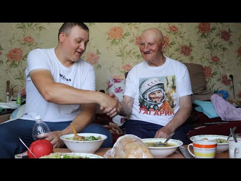 Видео: Обед с Батей мукбанг mukbang