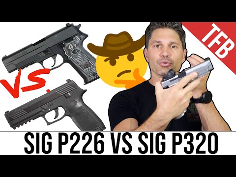Видео: Sig Sauer P226 против P320: что лучше?