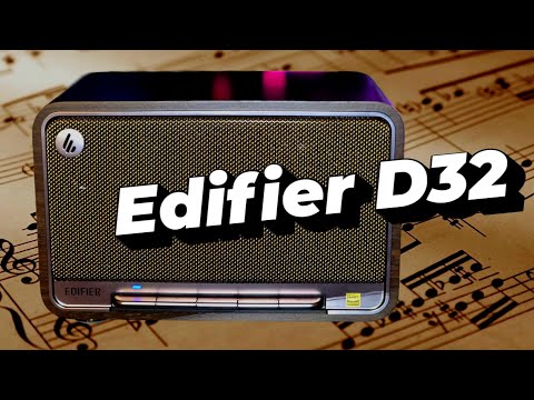 Видео: Edifier D32 - Прыгнули выше головы! Лучшая портативная колонка! Звучание колонки Edifier D32