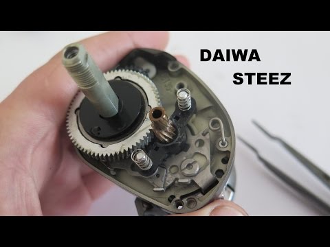 Видео: Daiwa Steez - разборка и обзор загрязнений