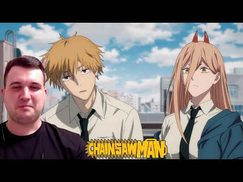 Видео: ПАУЭР! ЧЕЛОВЕК БЕНЗОПИЛА (Chainsaw man) 2 серия | Реакция на аниме