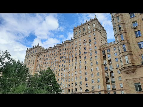 Видео: Фрунзенская набережная дом №50, дома на Комсомольском проспекте и их великие жильцы 05.08.2024 года.