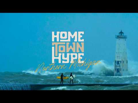 Видео: Ажиотаж вокруг родного города: Мичиган — серфинг в пресной воде во всей красе