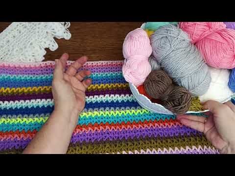 Видео: Готовая работа. Продвижение по пледу. Планы.