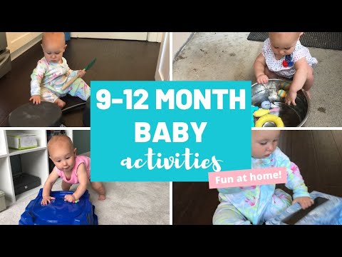 Видео: ЗАНЯТИЯ ДЛЯ 9-МЕСЯЧНЫХ РЕБЕНКОВ | КАК ИГРАТЬ С 9-МЕСЯЧНЫМИ РЕБЕНКАМИ | ЗАНЯТИЯ ДЛЯ МАЛЫШЕЙ 9-12 М...