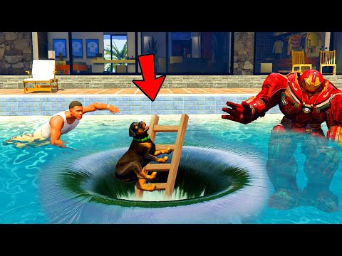 Видео: ФРАНКЛИН БАССЕЙН АСТЫНАН ҚОРҚЫНЫШТЫ ЖЕР ТАПТЫ (GTA V)