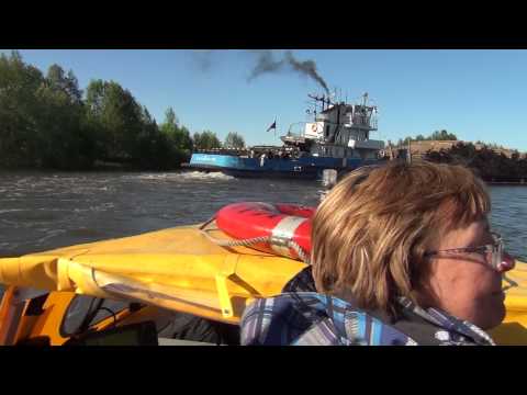 Видео: Северо-Двинский канал. Часть 3. Шлюзование