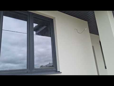 Видео: Отчет по объекту: декоративная штукатурка+утепление минеральной ватой