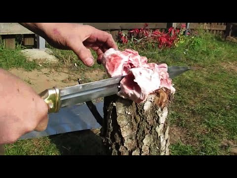 Видео: Кавказский кинжал