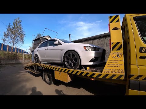 Видео: Донор Ralliart для Lancer X
