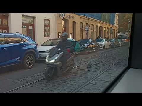 Видео: 416. 8.11.25. Трамвай 9.Praha.