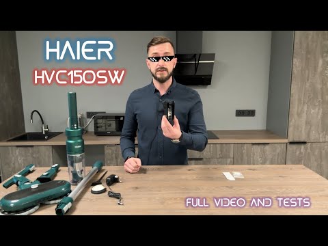 Видео: Пылесос Haier HVC150SW