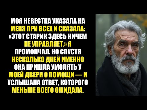 Видео: НЕВЕСТКА СКАЗАЛА, ЧТО Я НИЧЕМ НЕ РУКОВОЖУ — НО ВСКОРЕ ОНА САМА ПРИШЛА МОЛИТЬ О ПОМОЩИ