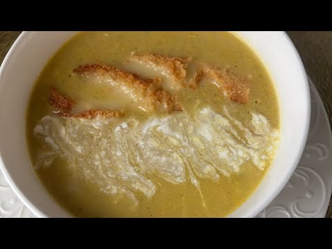 Видео: Брокколиден нәзік крем-көже — пайдалы және өте дәмді. Вкусный, полезный суп с Брокколи.