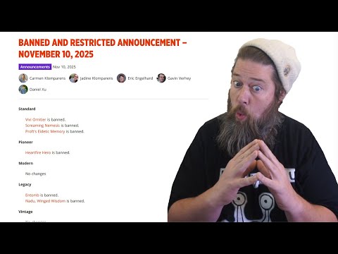 Видео: Они запретили кучу карт, но достаточно ли этого?