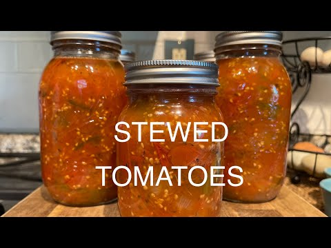 Видео: КАК ПРИГОТОВИТЬ ТУШЕНЫЕ ПОМИДОРЫ #как #домашнеехозяйство #консервирование #консервирование на вод...