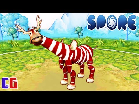 Видео: Spore #4 Создал СКАЗОЧНОГО ОЛЕНЯ и ВСТРЕТИЛ ГИГАНТСКОГО ПАУКА Игра про Эволюцию СПОР от Cool GAMES