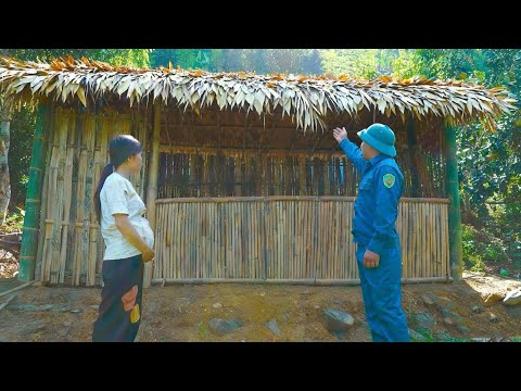 Видео: Счастливая беременная вдова получает новый дом от добрых полицейских и начинает новую жизнь