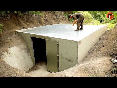 Видео: Man Builds a $5000 Underground Bunker in His Backyard | Full Step-by-Step Guide by @🔨БЮДЖЕТНЫЙ ВАРИАНТ📏