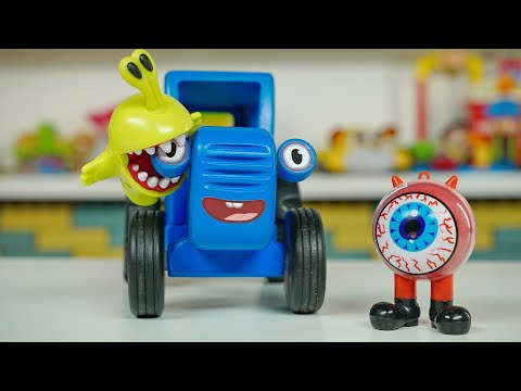 Видео: Поиграем в Синий трактор - Пришельцы похитили Ам Няма