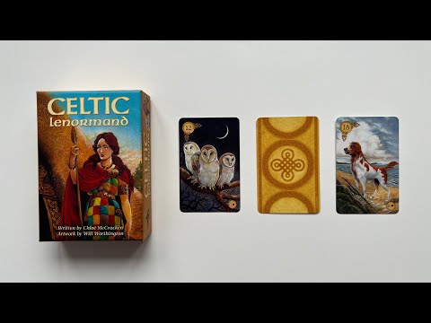Видео: Обзор Кельтский Ленорман, Celtic Lenormand 🦉🌳