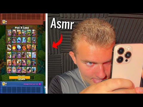Видео: Мегадрафт-челлендж ASMR Clash Royale