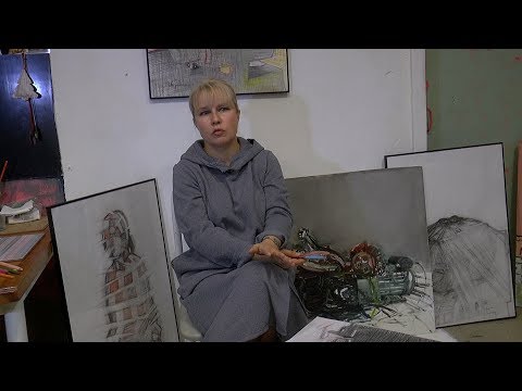 Видео: В мастерской художницы Ольги Иордан