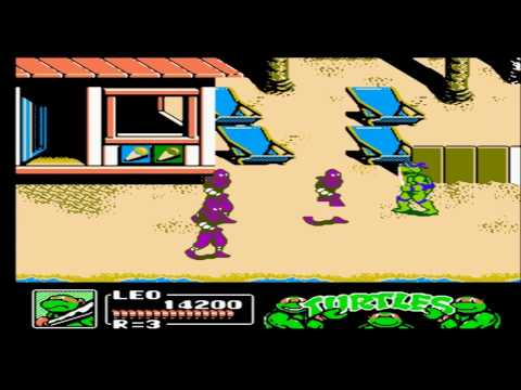 Видео: Teenage Mutant Ninja Turtles III: The Manhattan Project. Прохождение на Dendy. ►