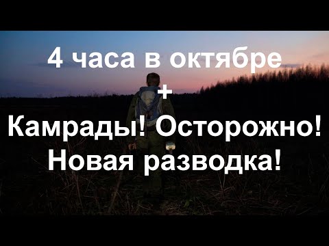 Видео: 4 часа в октябре. + Камрады! Осторожно! Новая разводка!