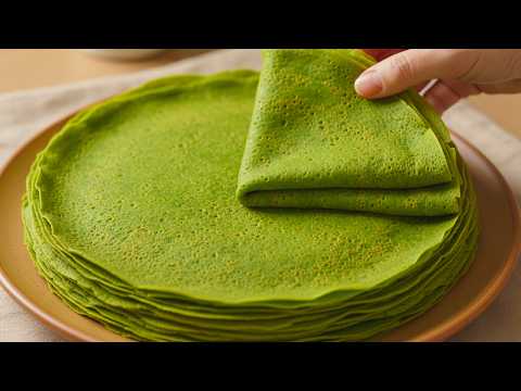 Видео: Вы больше никогда не будете есть магазинный хлеб! 10-минутный шпинатно-овсяный хлеб | Без муки, б...