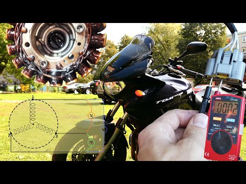 Видео: Не заряжается аккумулятор на мотоцикле Yamaha TDM 900