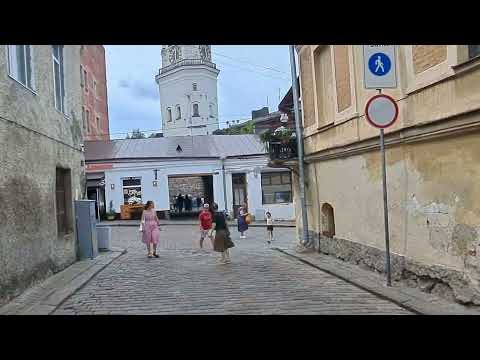 Видео: 17.07.2024. Выборг. Старый город. Замок. Таверна.