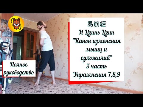 Видео: 3 ЧАСТЬ. Ци Гун "Изменение мышц и сухожилий". И ЦЗИНЬ ЦЗИН. Упражнения 7,8,9. (subtitles)