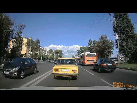 Видео: Нижний Новгород. Доскино - Московское шоссе - Должанская улица - Самаркандская улица.