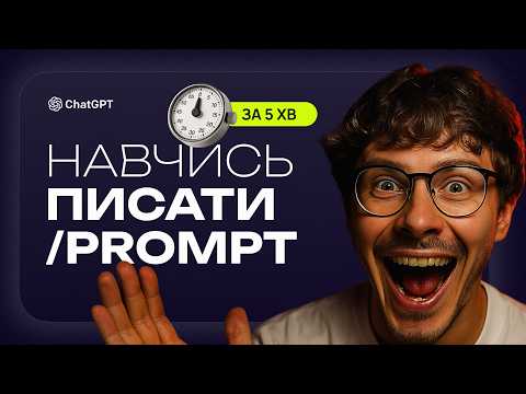 Видео: Як писати промпти правильно. Гайд для дизайнерів і новачків #AI #prompting