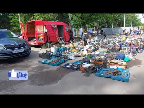 Видео: Барахолка на Удельный. Санкт-Петербург.