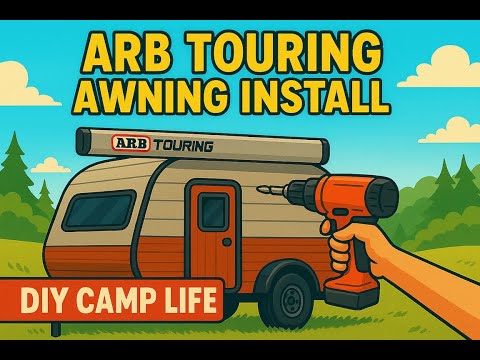 Видео: 🛠️ Установка тента ARB на туристический прицеп | Самодельная модификация кемпера для защиты от со...
