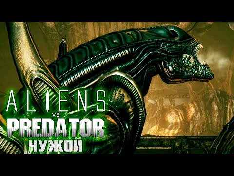 Видео: Начало за ЧУЖОГО - ALIEN vs PREDATOR Прохождение #6