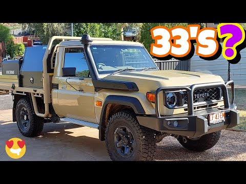 Видео: Штатная подвеска 33-й серии Toyota LandCruiser 70 2024 года?