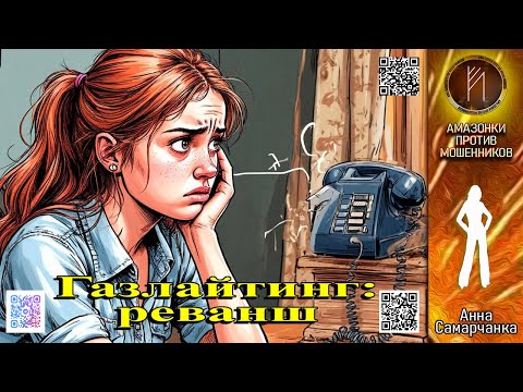 Видео: АННА САМАРЧАНКА. Психологическая контратака мошенников. Телефонное мошенничество