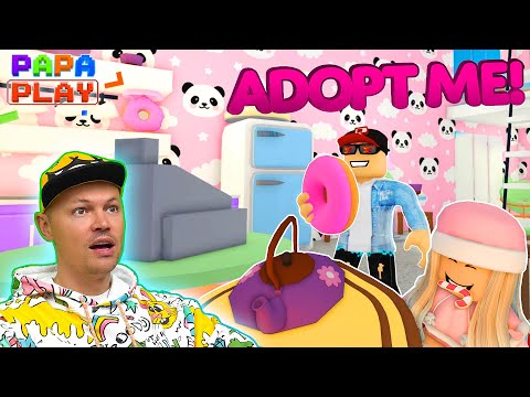 Видео: Обновление в Adopt Me / новый дом Кати