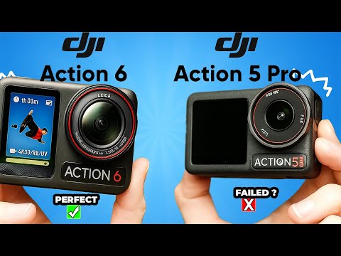 Видео: DJI Action 6 против Action 5 Pro — не покупайте, пока не посмотрите это видео!