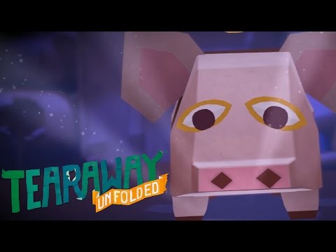 Видео: Прохождение Tearaway Unfolded. Часть 2 - Верхом на боевой свинье
