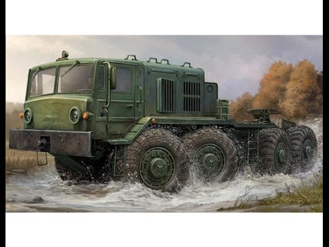 Видео: Сборка модели МАЗ-537. Часть первая.
