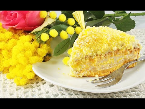 Видео: К 8 МАРТА Пеку Уже Много Лет/Всегда Восхитительный Результат/Итальянский Торт Мимоза