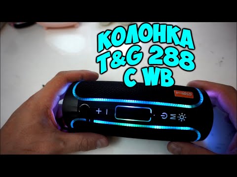 Видео: Блютуз Колонка T&G 288 С WB