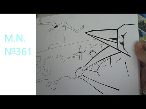 Видео: МN 361 Блокноты для рисунков (24шт)